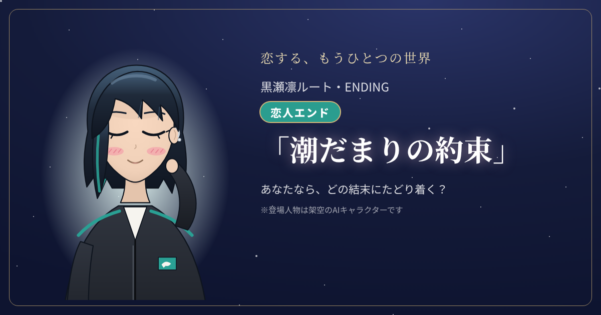 黒瀬凛ルートの結末「潮だまりの約束」